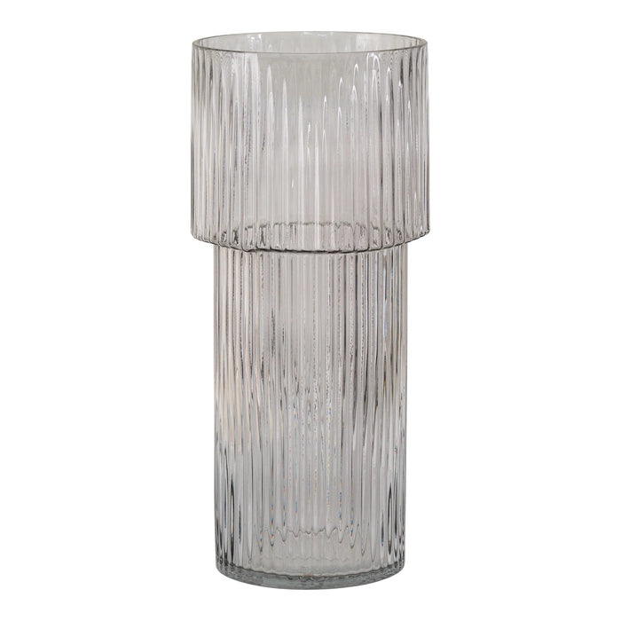 Vase Mundblæst Glas - H 40cm