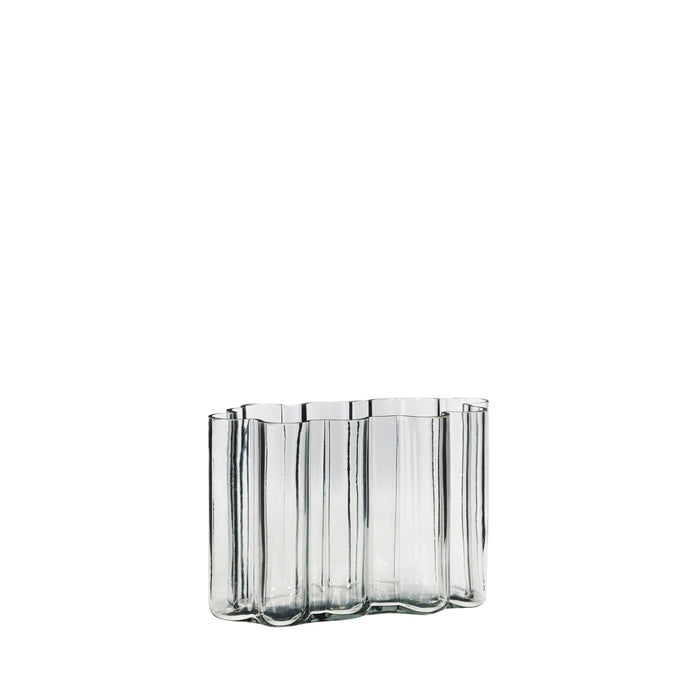 Umber Vase Klar - H20 cm